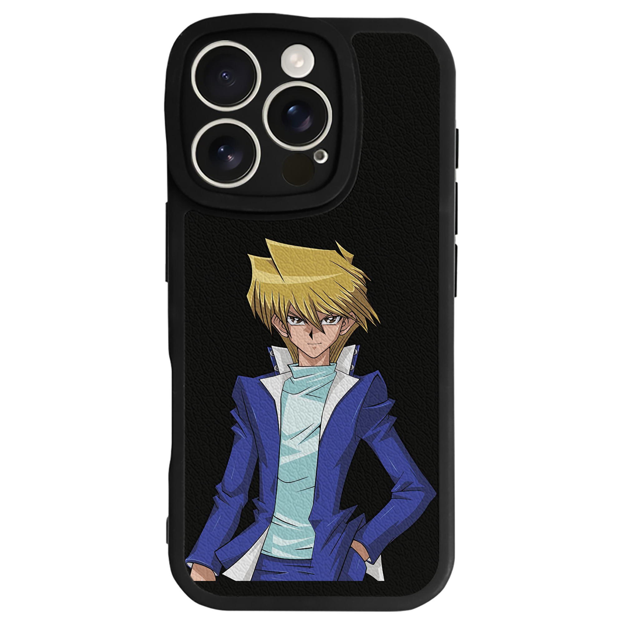 遊☆戯☆王 Yu-Gi-Oh! 【iPhone 16シリーズ対応】シリコンスマホケース（レザー調） 材質：シリコン